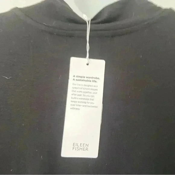 NWT Eileen Fisher Jersey Mock Neck Dress size Medium - Picture 9 of 9